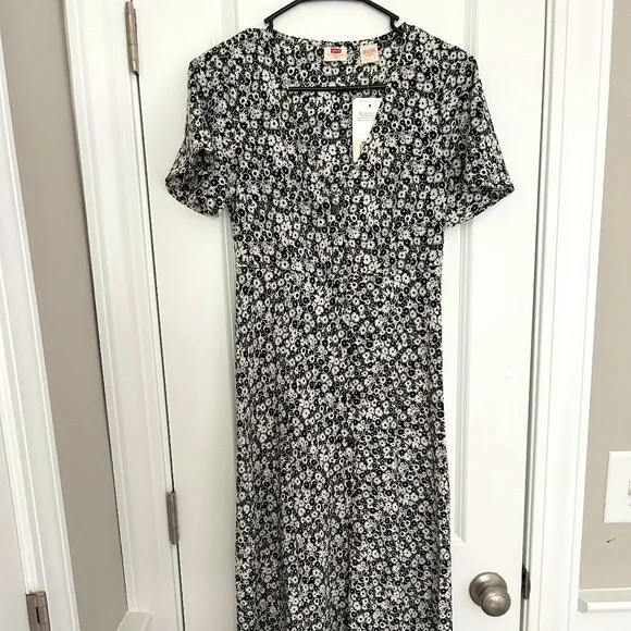 princess polly baby blue dress Rachel Gilbert Levi Gown in Black